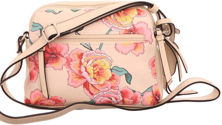 Gabor bags , SOPHIE, Damen, Umhängetasche, one size, geblümt, 22x7x17cm