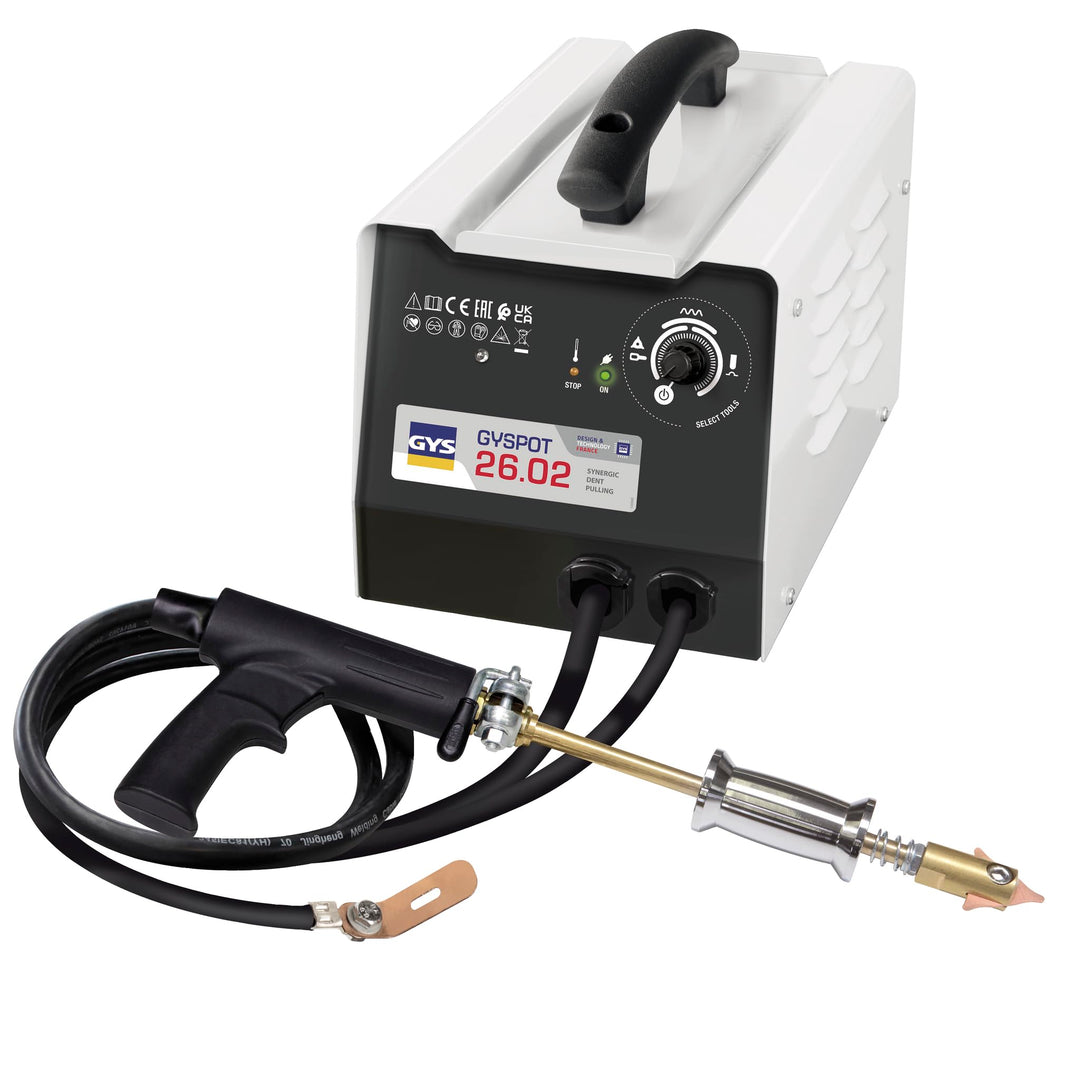 GYS 52208 Ausbeulspotter für Stahl, GYSPOT 2600, 10 W, 230 V, Other Single, Single