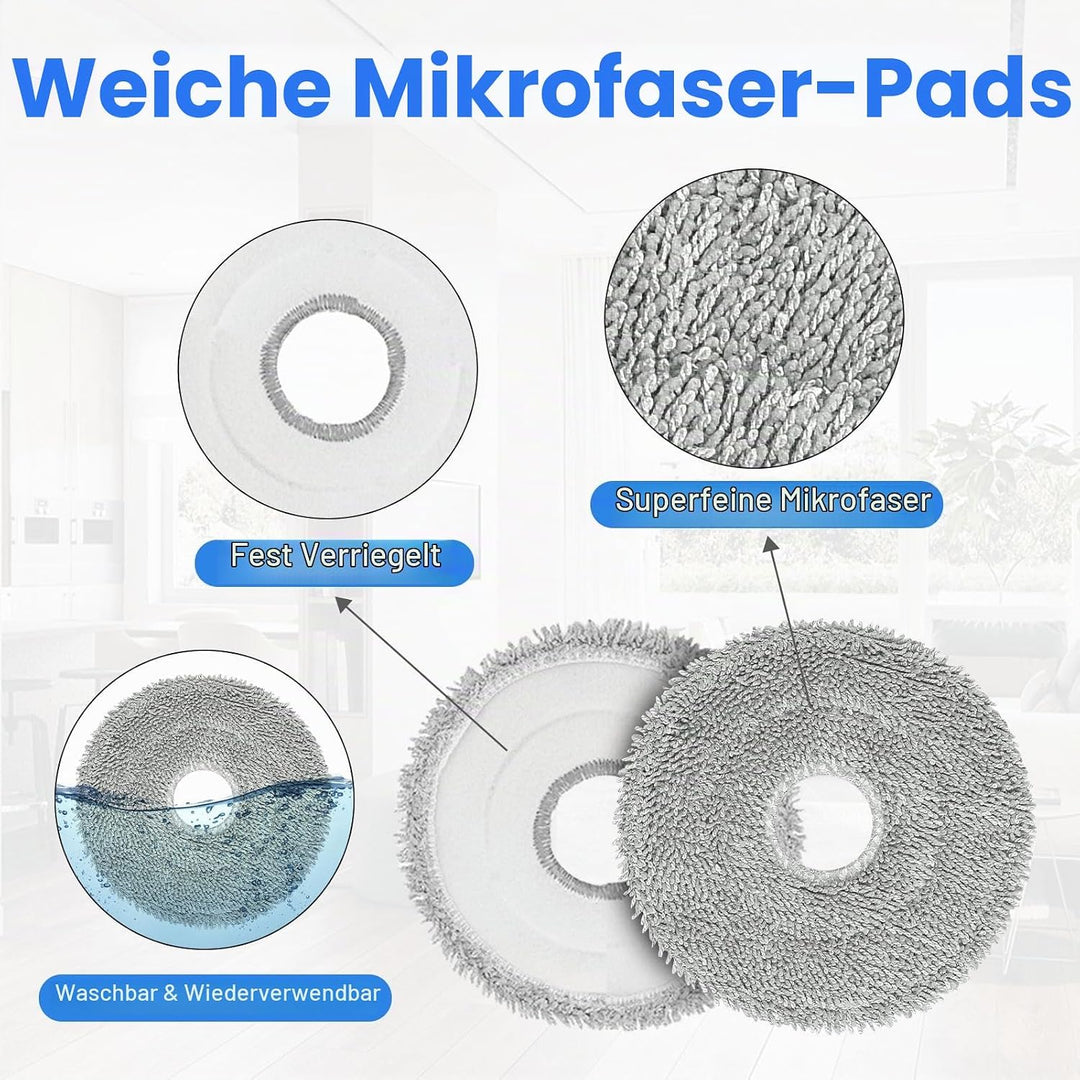21Stück Zubehör für Dreame L10s Ultra Gen 3 / X40 Ultra Complete / X40 Master / L40 Ultra/MOVA P50 P