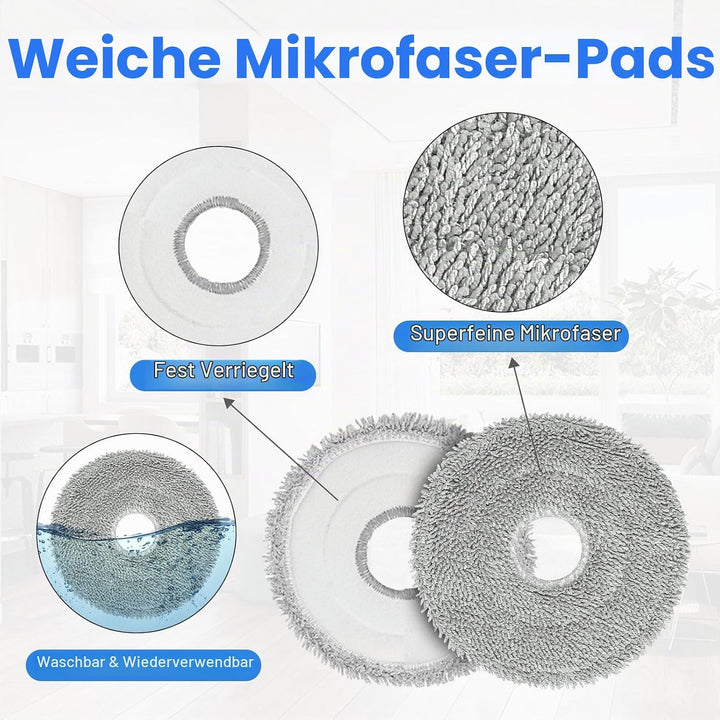 21Stück Zubehör für Dreame L10s Ultra Gen 3 / X40 Ultra Complete / X40 Master / L40 Ultra/MOVA P50 P