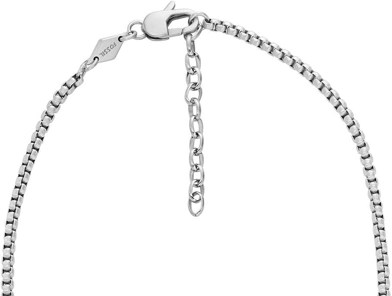 Fossil Herren-Kette Edelstahl 32024622 Silver, Silver