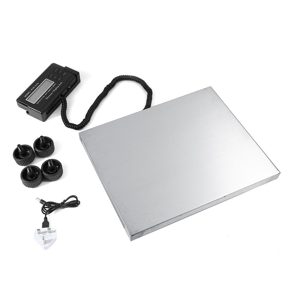 Postwaage, 300 kg, 660 lb x 0,1 lb Digitale Hochleistungspostpaket-Versandplattform-Briefwaage Wiege