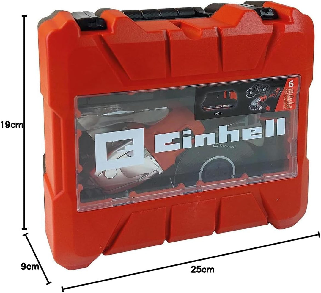 Happy People 41767 - Einhell Kids Power X-Change Axxio Akku Winkelschleifer inkl, Koffer| Kinder Spi