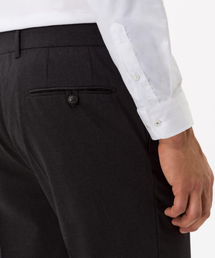 BRAX Regular Fit Hose Enrico Stretch Schurwolle Navy 5 Jahre Anthrazit, 5 Jahre Anthrazit