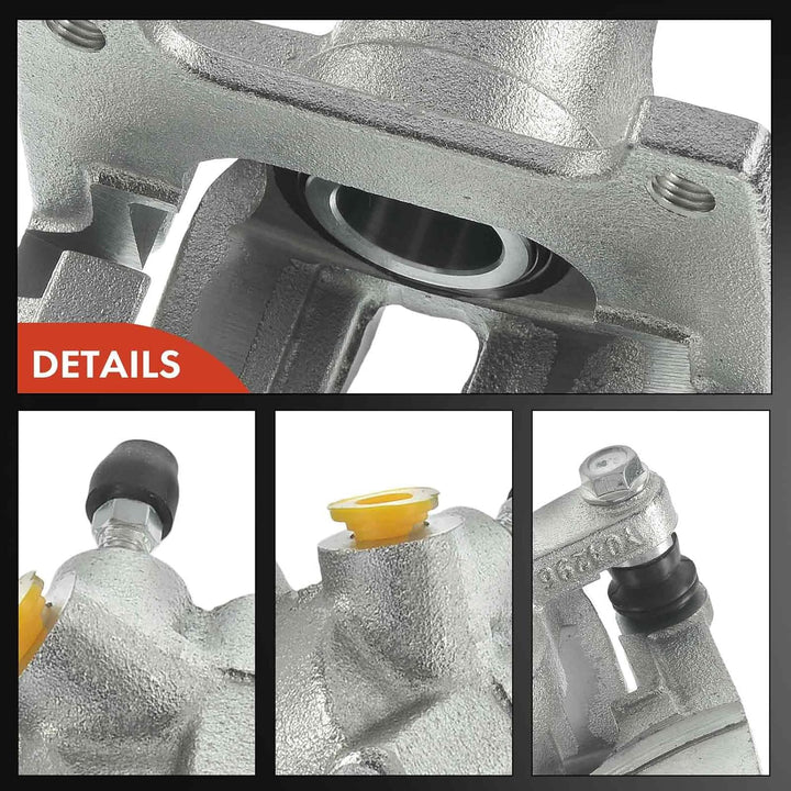 Frankberg 2x Bremssattel Bremszange Vorne Links Rechts Kompatibel mit Fortwo Cabrio 451 2008-2014 Fo