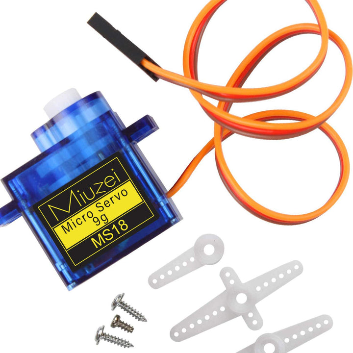 Miuzei 9G Micro Servo Motor für RC Robot Arm/Hand/Gehen Hubschrauber Boot Flugzeug Helikopter Auto F