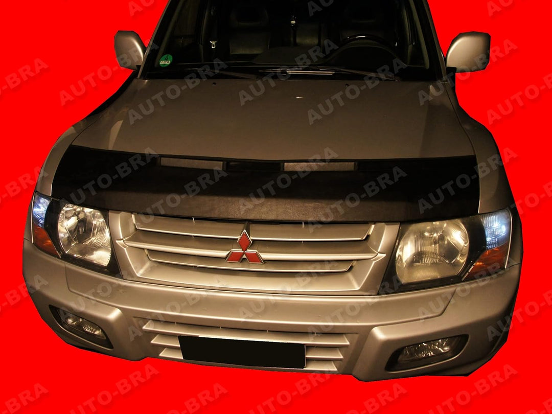 AB-00872 CARBON OPTIK Auto Bra kompatibel mit Mitsubishi PAJERO - SHOGUN - MONTERO Bj. 1999-2006 Hau