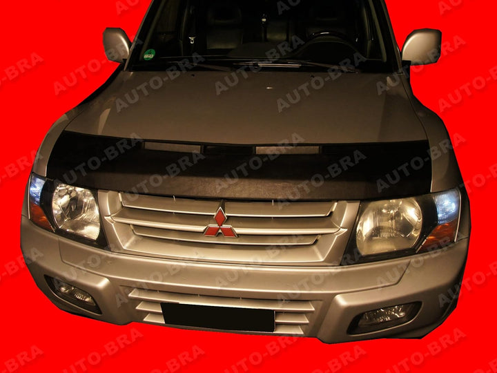 AB-00872 CARBON OPTIK Auto Bra kompatibel mit Mitsubishi PAJERO - SHOGUN - MONTERO Bj. 1999-2006 Hau