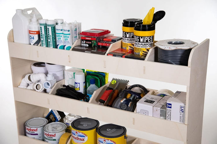 Vanify - Kompatibel mit Opel VIVARO L2 2019+ Fahrzeugeinrichtung Fahrzeugregale, Beifahrerseite Rega