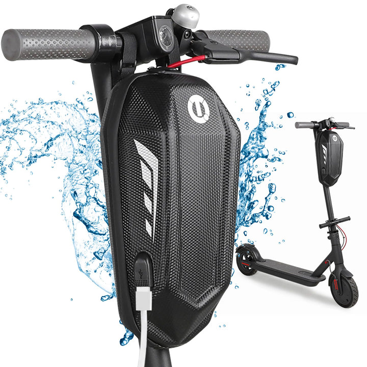 FINEW 3L Grosse Kapazität E Scooter Tasche, wasserdichte Taschen für E Scooter Mit USB, Lenkertasche
