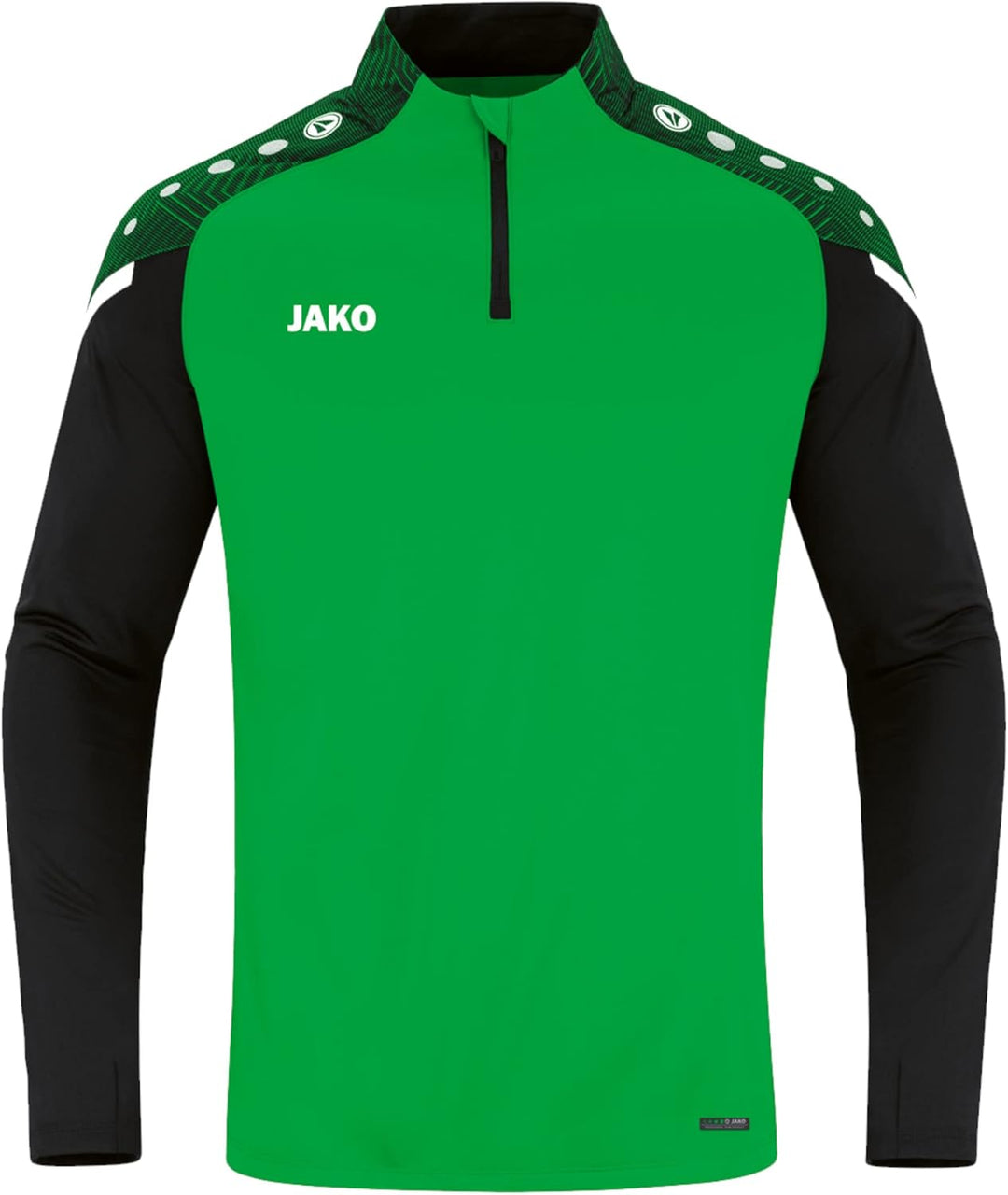 Jako Herren Ziptop Performance XL Soft Green/Schwarz, XL Soft Green/Schwarz