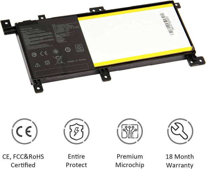 C21N1509 Laptop Batterie Ersatz für Asus Vivobook X556UA X556UB X556UF X556UJ X556UQ X556UQK X556UR