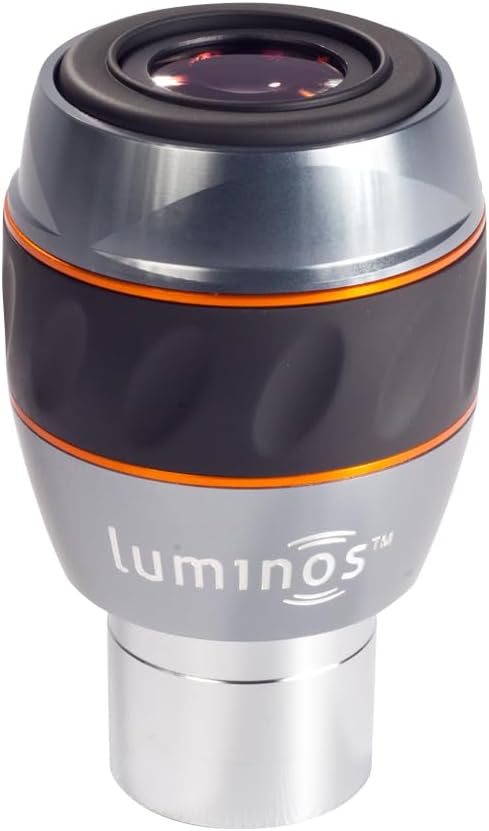 Celestron 93430 7 mm Luminos Okular, Schwarz/Silber Leuchtendes Okular - 7 mm, Leuchtendes Okular -