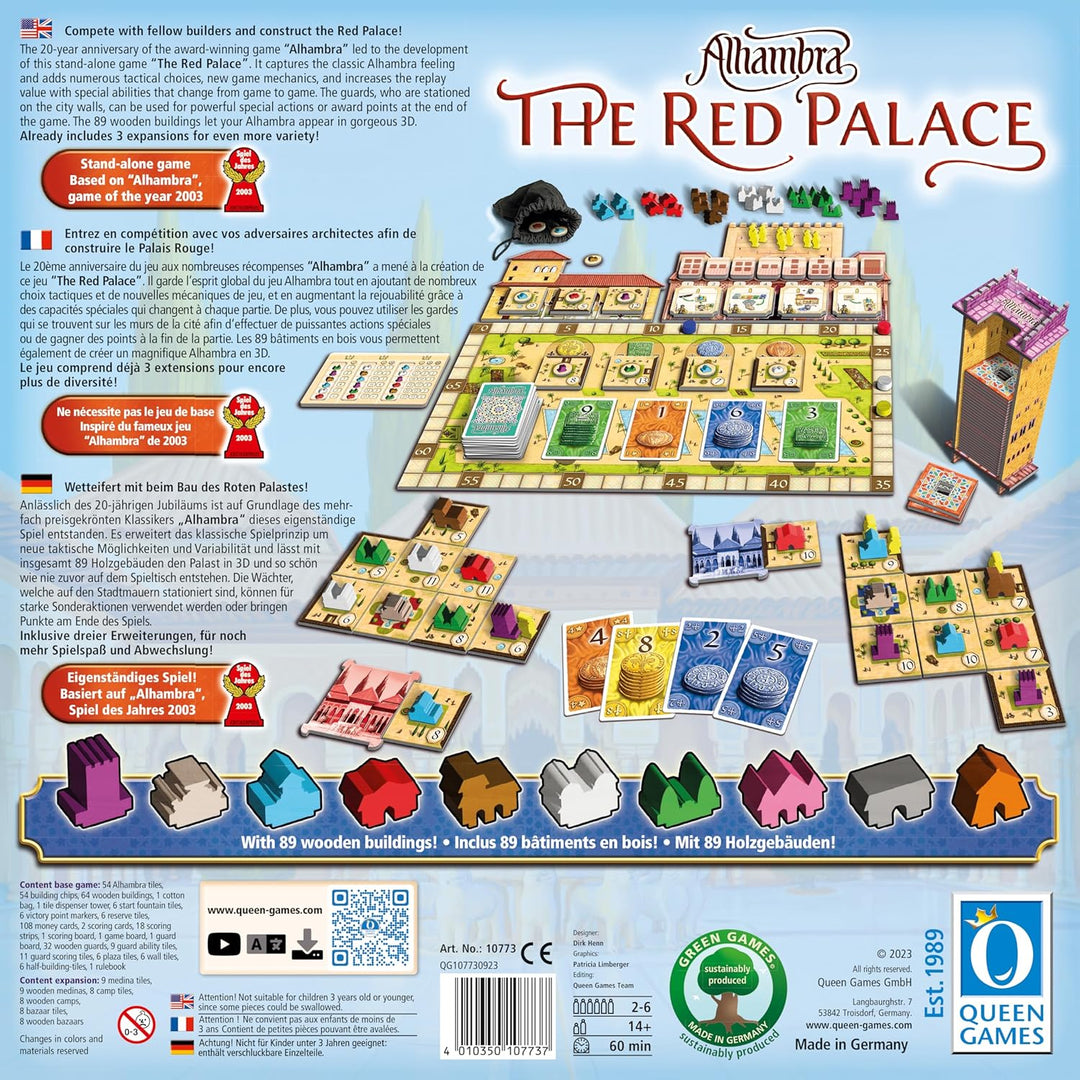 Queen Games - 10773 - Alhambra The Red Palace