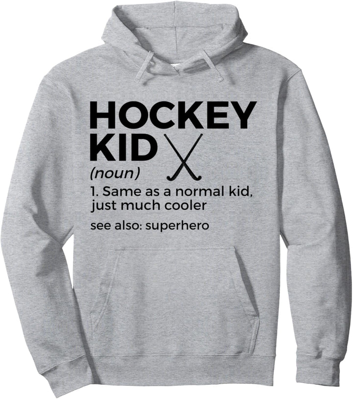 Lustige Feldhockey-Definition für Kinder Pullover Hoodie