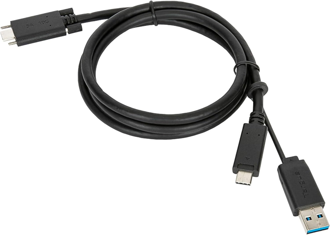 Targus Schwarz 182EUZ - 100W DOCK182EUZ - Universal USB-C Einzelbett