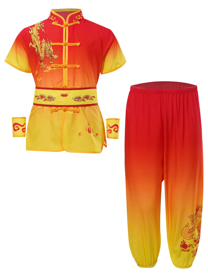Kinder Martial Arts Uniform Tai Chi Wing Chun Kleidung Kung Fu Qi Gong Trainingsanzug Praxis Uniform