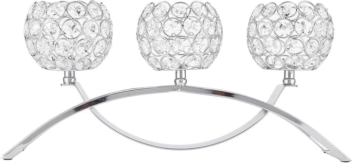 Kristallkerzenhalter Europäischer Kerzenständer Romantischer Candlelight Dinner Kerzenständer für Ho