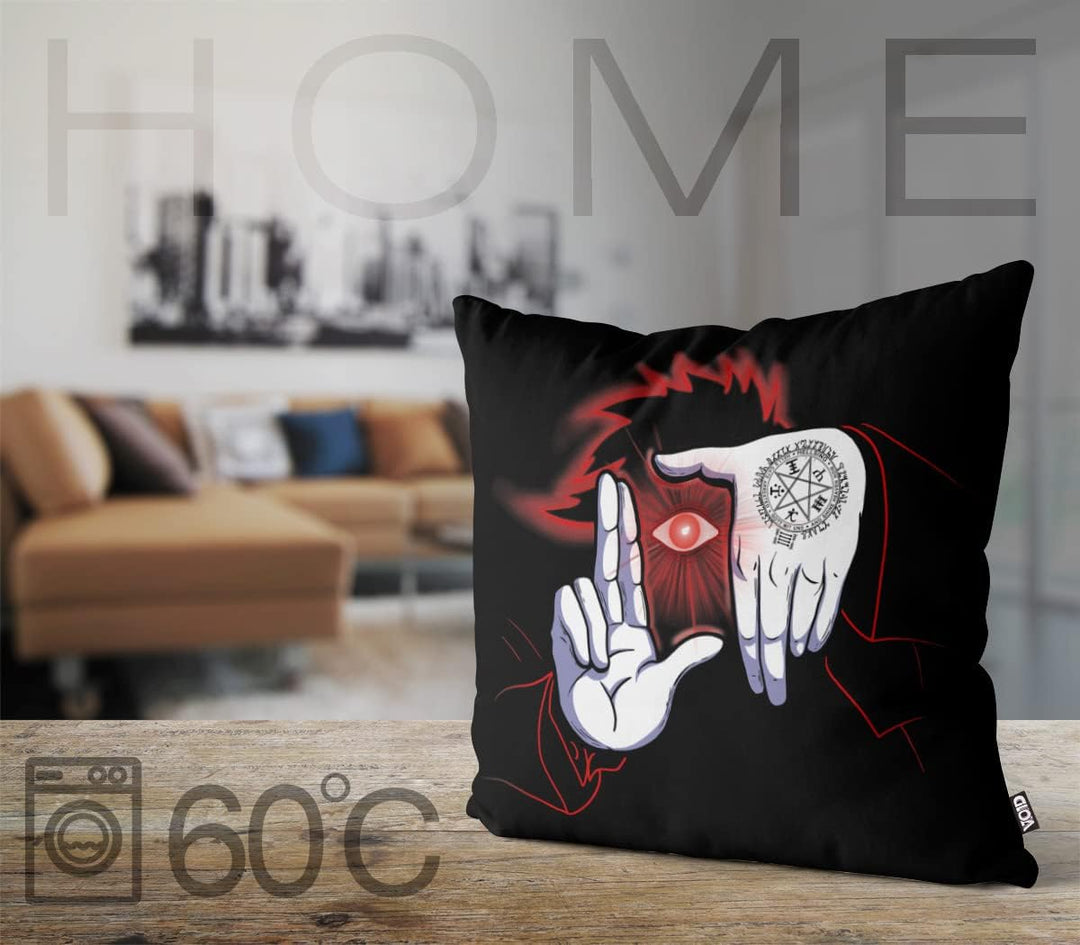 VOID Alucard Hand Kissenbezug Kissenhülle Polyester wasserfest Outdoor Hellsing Anime Manga Japan, K