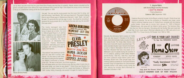 Wanda Jackson Connection, Audio-CD