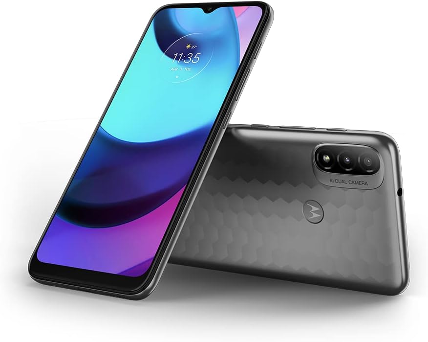 Motorola XT2155-6 Moto E20, Dual, 32GB 2GB RAM, Graphite Gray