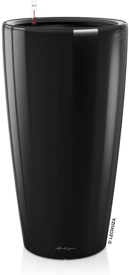 Lechuza Pflanzgefäss Rondo 32 schwarz Hochglanz 15789