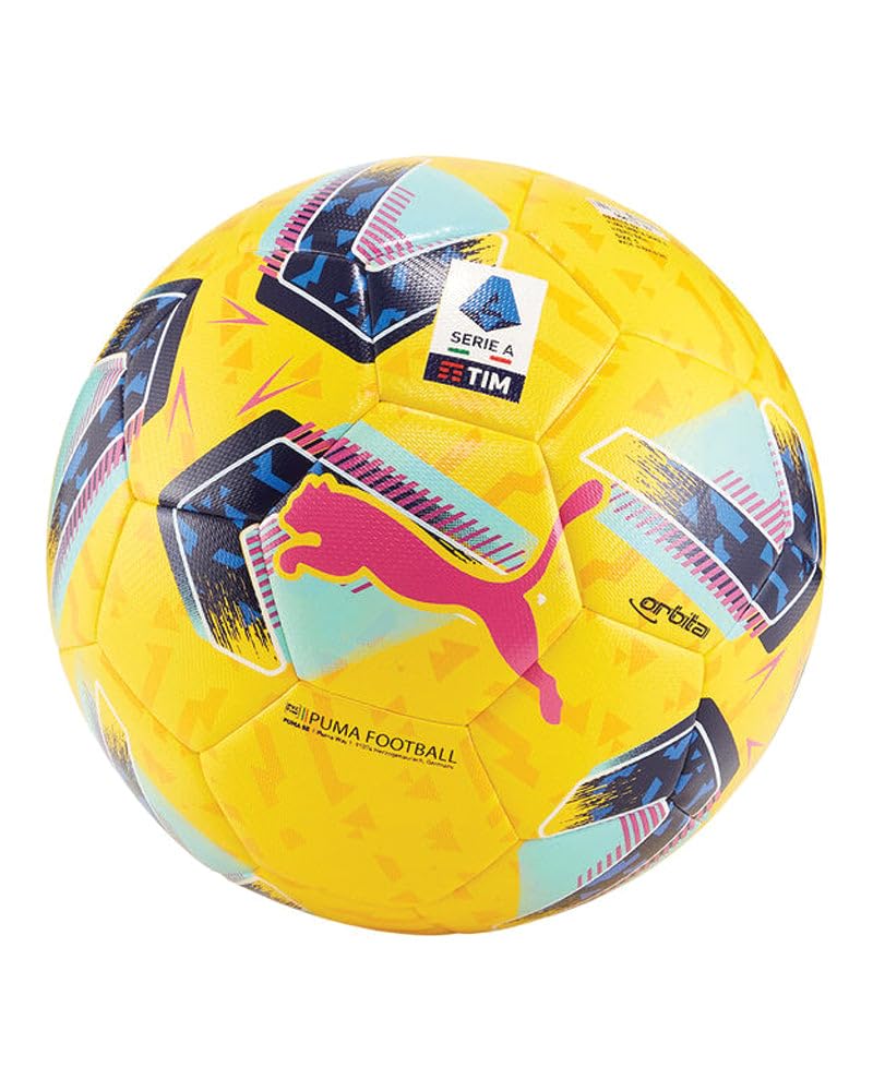 Puma 084116-02 Orbita Serie A HYB Soccer Ball Unisex Yellow Grösse 4
