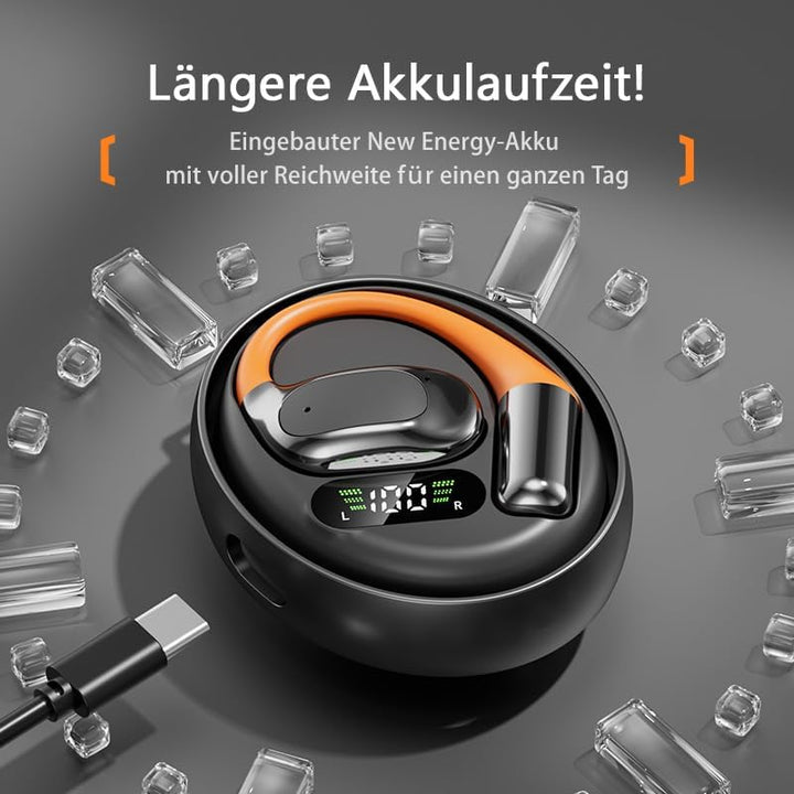 Bluetooth-Kopfhörer, Bluetooth 5.4-Sportkopfhörer, Open Ear übersetzungskopfhörer, IPX5 wasserdicht,