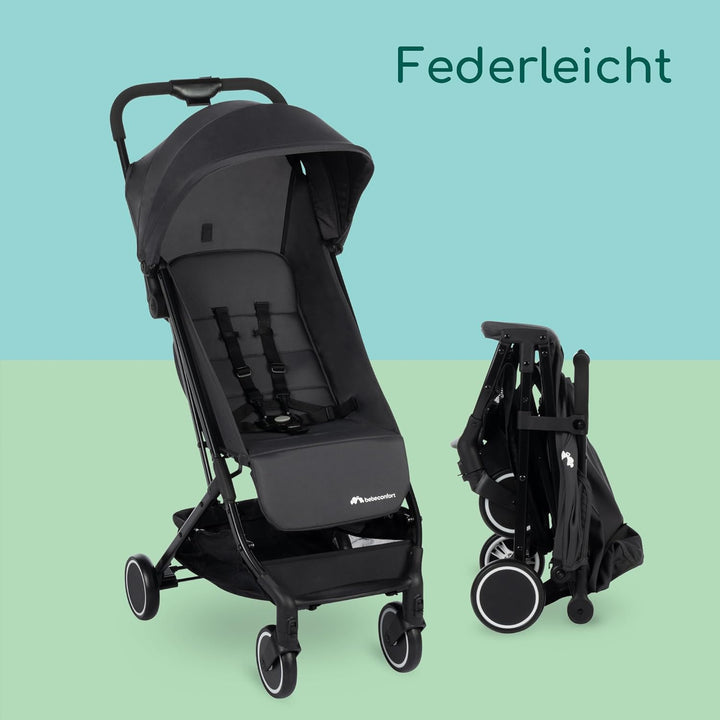 Bebeconfort Soko Superkompakter Kinderwagen, Bequem, Leichtgewicht, Einfaches und Kompaktes Falten,