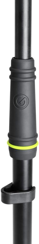 Gravity MS 2322 B - Mikrofonständer mit Tellerfuss und 2-Punkt Ausziehgalgen, 880 mm Galgen, schwarz
