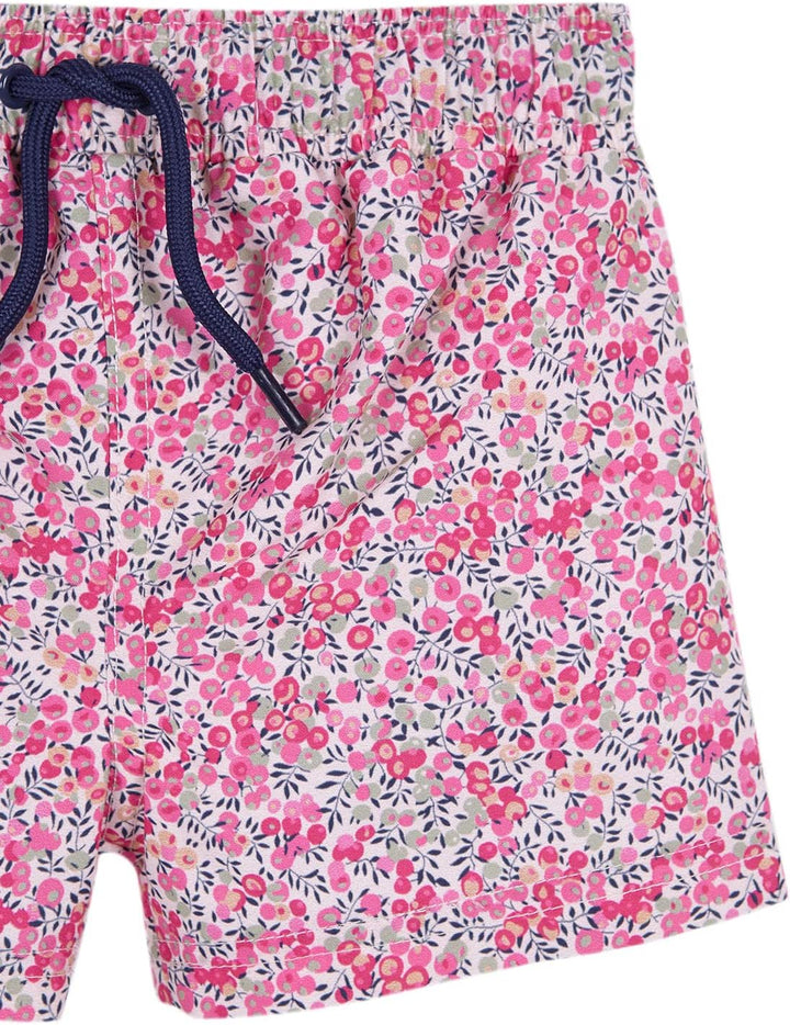 GOCCO Baby - Jungen Traje DE BAÑOESTAMPADO Liberty Badehose, Rosa,