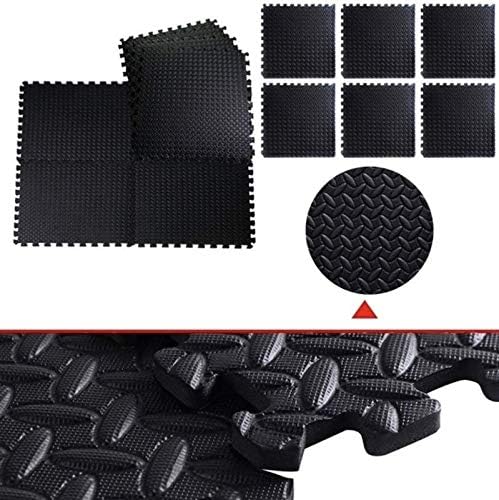 RHP 6 x Eva-Schaum-Matten Fliesen Gym Bodenmatte Garage Werkstatt Puzzle Matte Trainingsmatten Puzzl