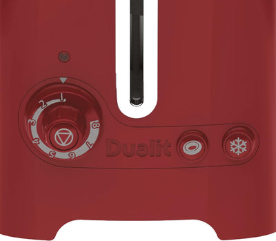 Dualit 26221 2 Scheiben Lite Toaster gloss, rot