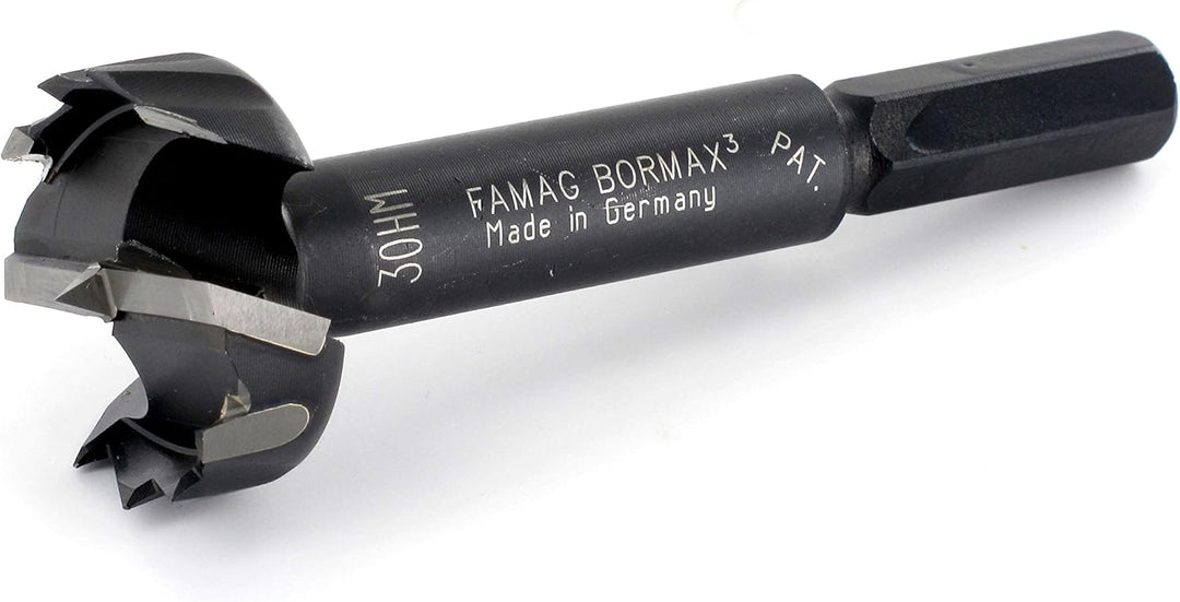 Bormax Hartmetall-Forstnerbohrer 40x57x90mm S=10mm Z=2, 40x57x90mm S=10mm Z=2