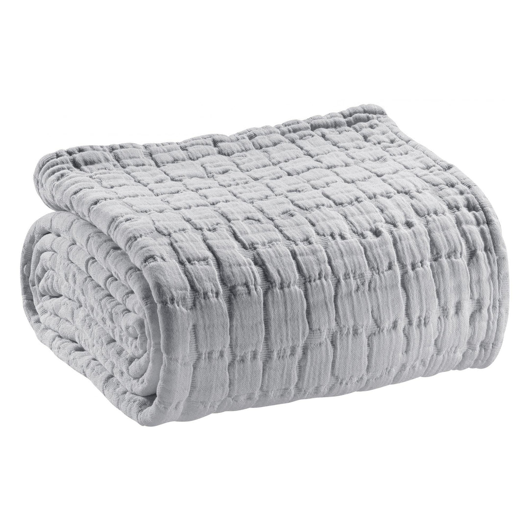 Winkler Tagesdecke Stonewashed Swami perlweiss 180 x 260 cm 180 X 260 Perlweiss, 180 X 260 Perlweiss