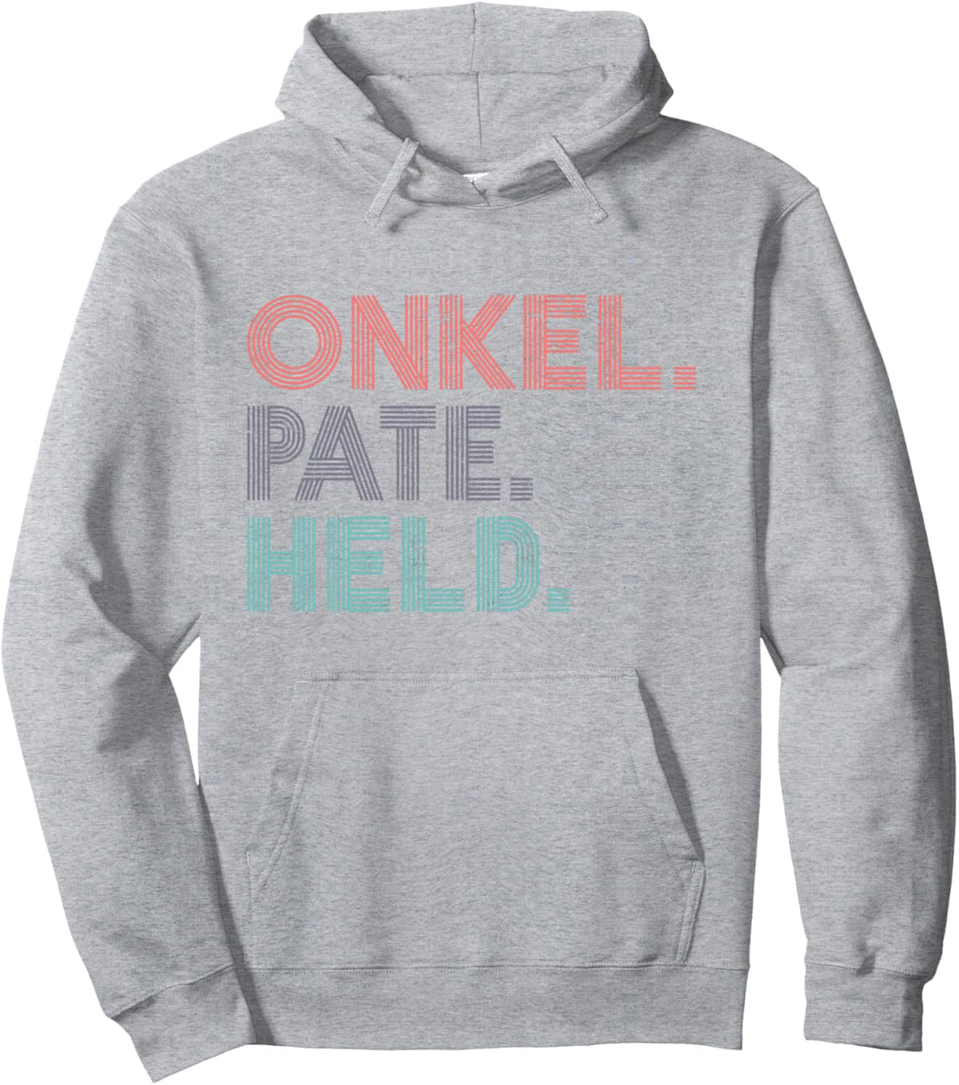 Pate Onkel Held Patenonkel Geschenk Lustiger Spruch Pullover Hoodie