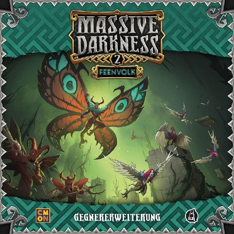 CMON | Massive Darkness 2 – Feenvolk | Erweiterung | Kennerspiel | Dungeon Crawler | 1-6 Spieler | A