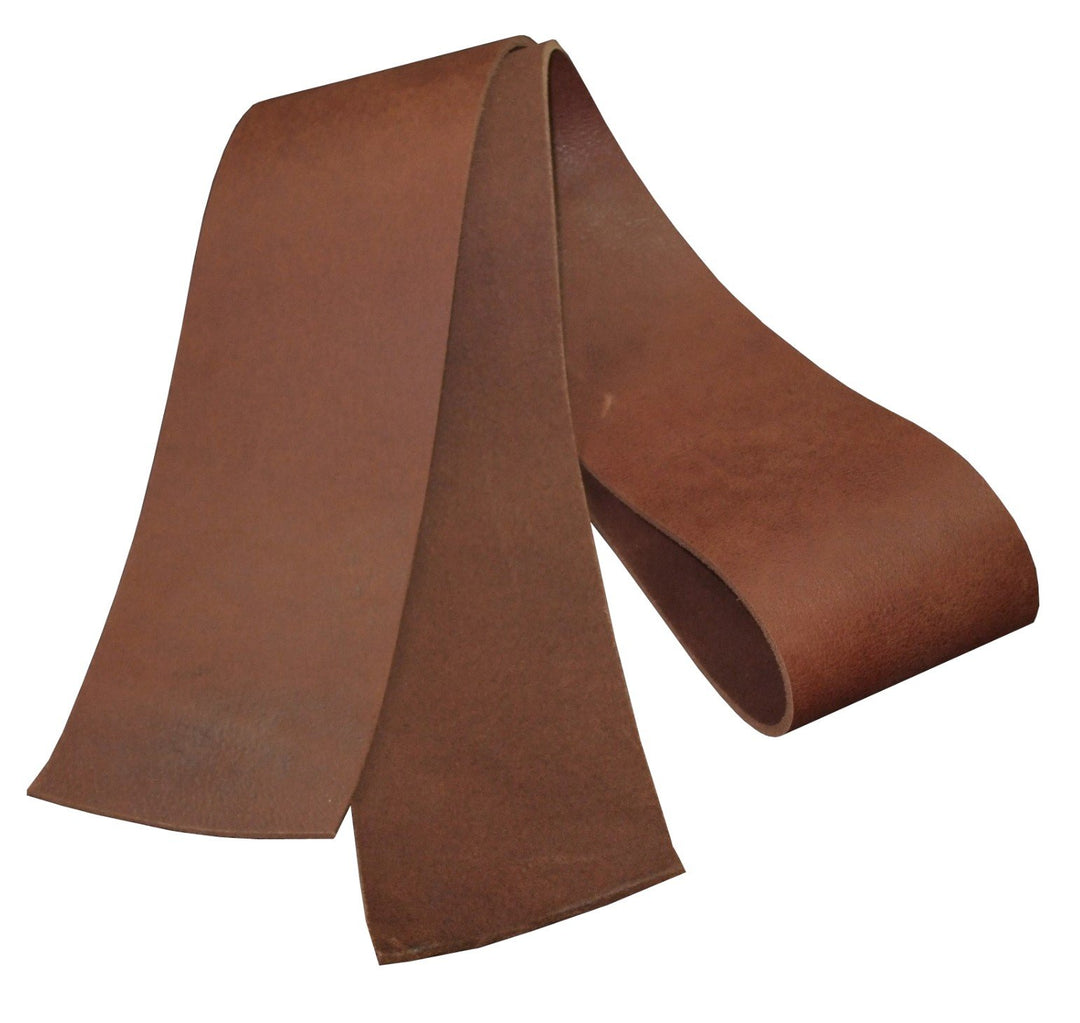 120-150 cm x 10 cm Latigo Lederriemen 3,6-4,2 mm Riemen Gürtelriemen cognac braun - 130 cm, 130 cm