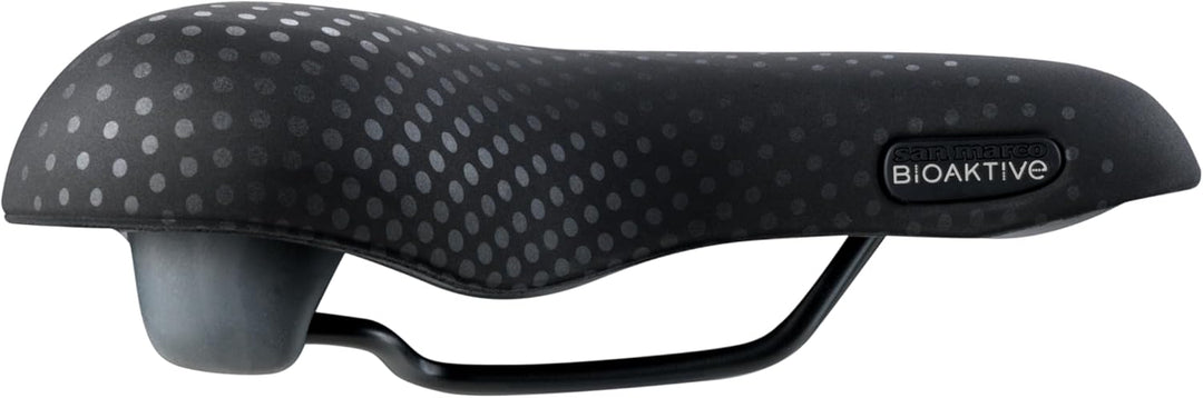 Selle San Marco Unisex – Erwachsene Bioaktive Trekking Gel Sättel L black suede, L black suede