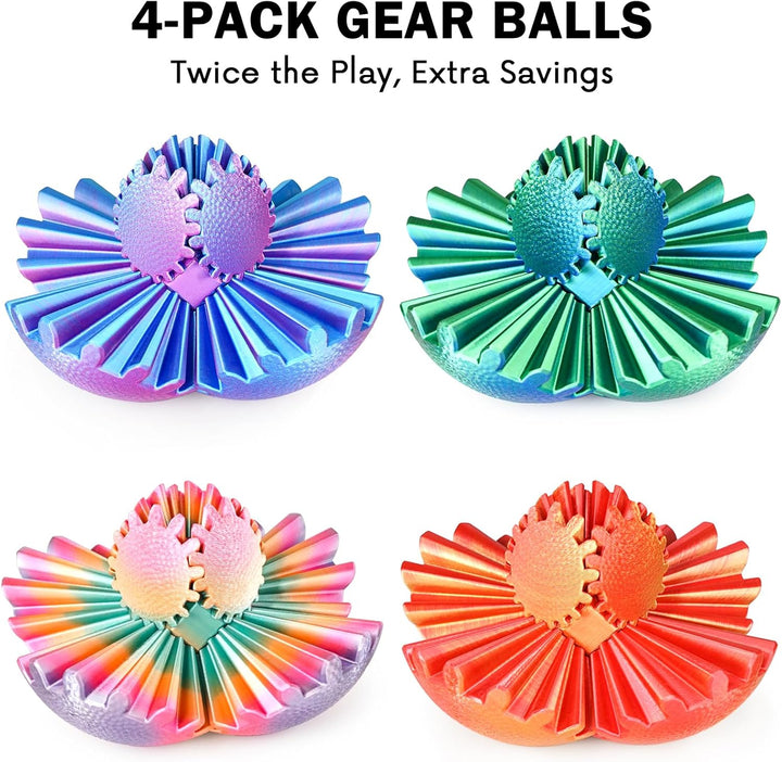 Gear Ball Fidget Spielzeug Steampunk Zahnrad Kugel Stressabbau Sensorisches Spielzeug autistische Ki