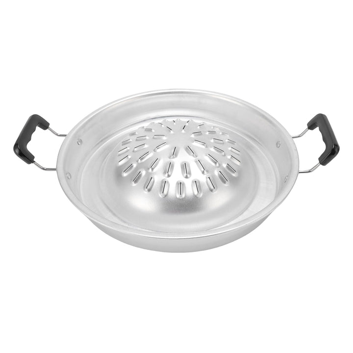 Thai Korean BBQ Grill Pfanne, 2 in 1 Sogar Heizung Heisstopf Grill Holzkohlewanne Eisen Grillschale