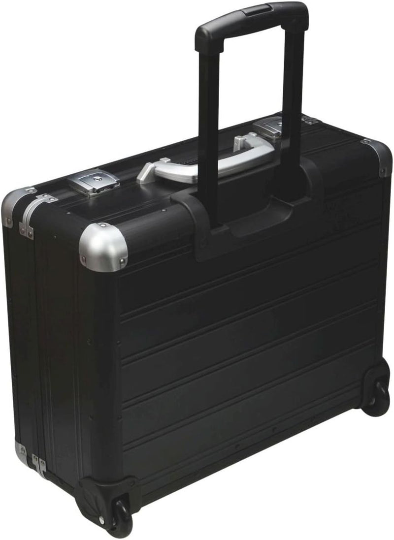 ALUMAXX 45167 Business Trolley Galaxy, Rollkoffer aus Aluminium, Businesstrolley mit Schloss, Alu Ko