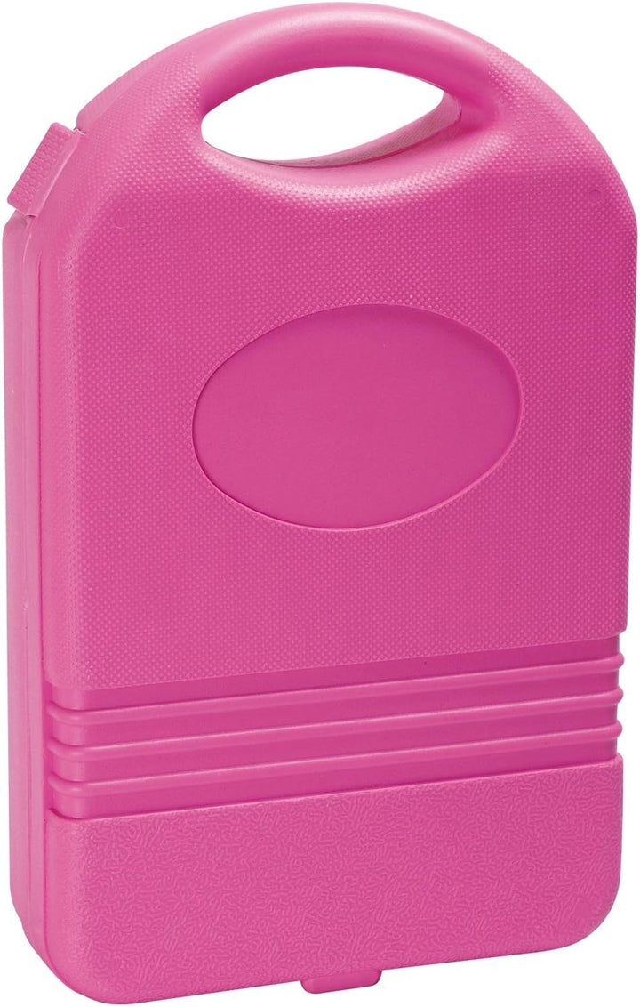 Kleiner, kompakter Werkzeugkoffer in pink mit Werkzeug in pink, Komplett-Set für Frauen, alle Teile