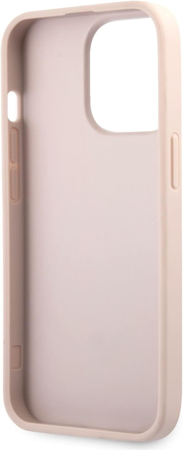 Guess GUHCP13X4GMRPI hülle für iPhone13 Pro Max 6,7" rosa 4G with Ring Stand