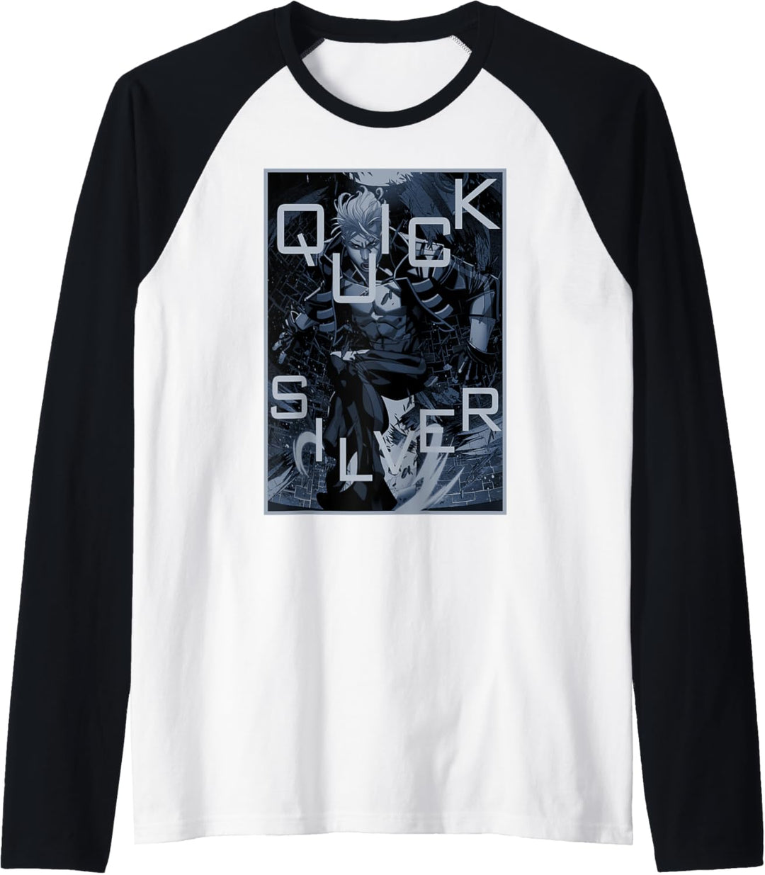 Marvel X-Men Quicksilver The Blink of an Eye Poster Raglan