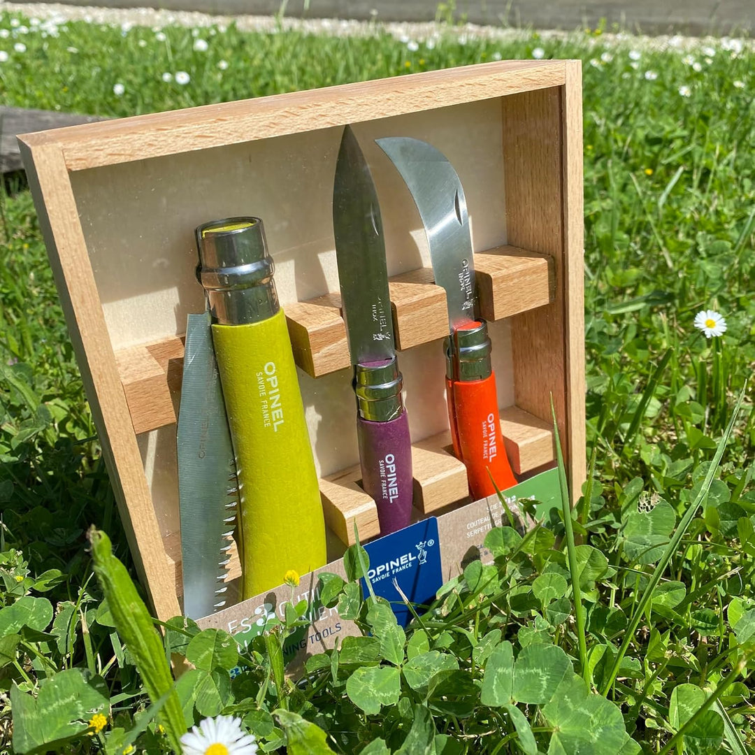 Opinel-Gärtnermesser-Satz grau M, grau M