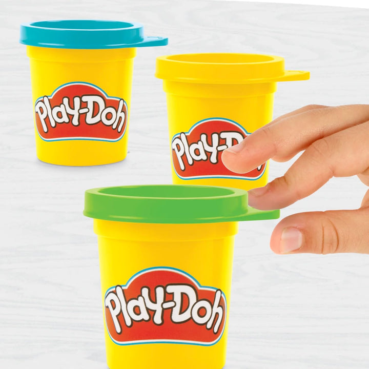 Play-Doh Disney Junior Knet-Werkstatt für unterwegs Micky Maus Spielset, zum Kneten und Spielen für