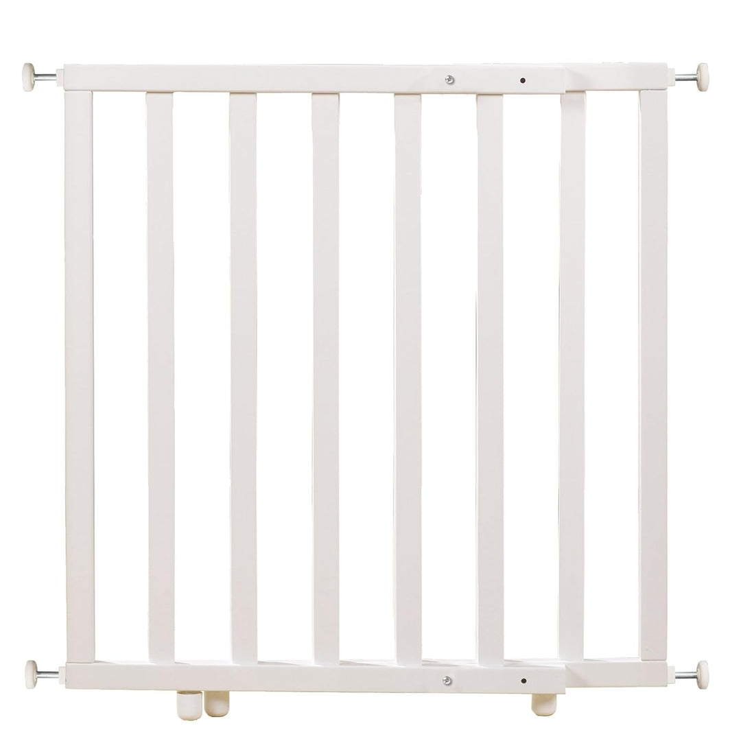 roba Türschutzgitter zum Klemmen, weiss, Breite 62-106cm, Treppengitter für Kinder und