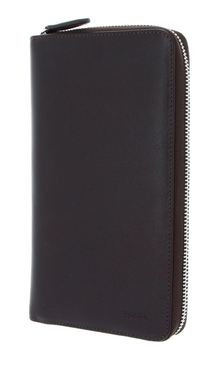 Picard, Männer Kleingeldbörse aus der Serie Apache, in Kastanie/Braun, aus Leder, 912906E094