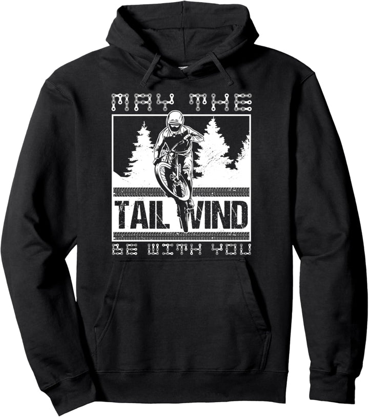 Rückenwind Mit Dir Sein Mountainbike Bike Biker Geschenk Pullover Hoodie